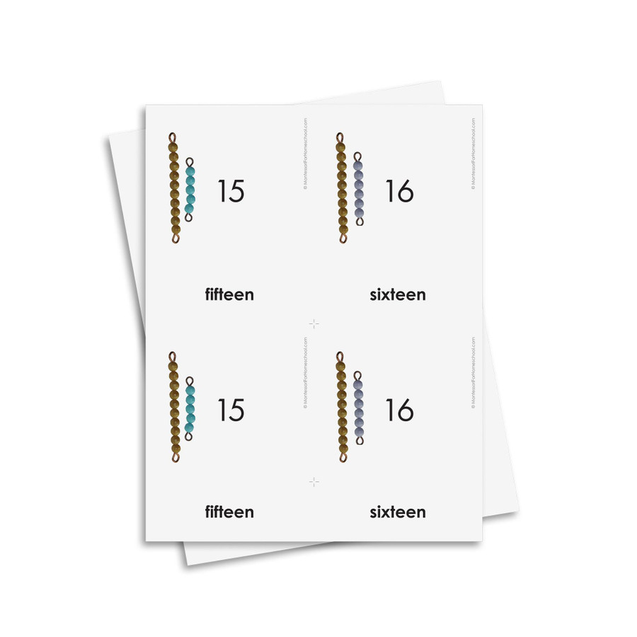 Counting 1-20 - Digital Printable