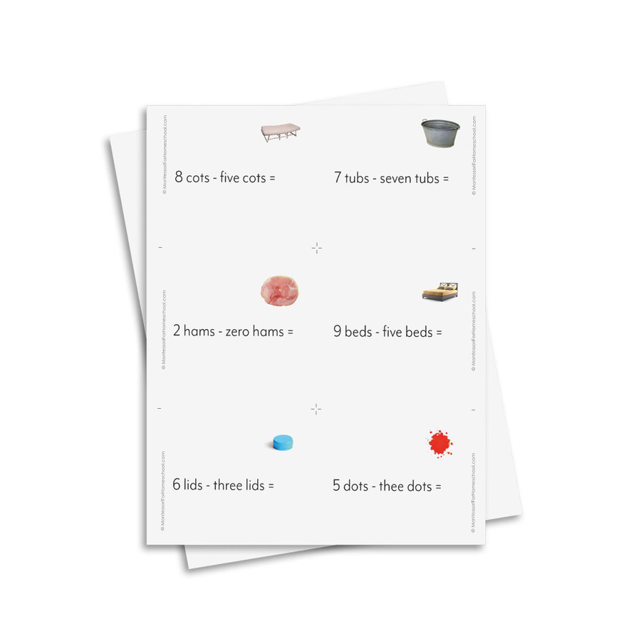 Addition/Subtraction Exploration Stories Set 2 - Digital Printable