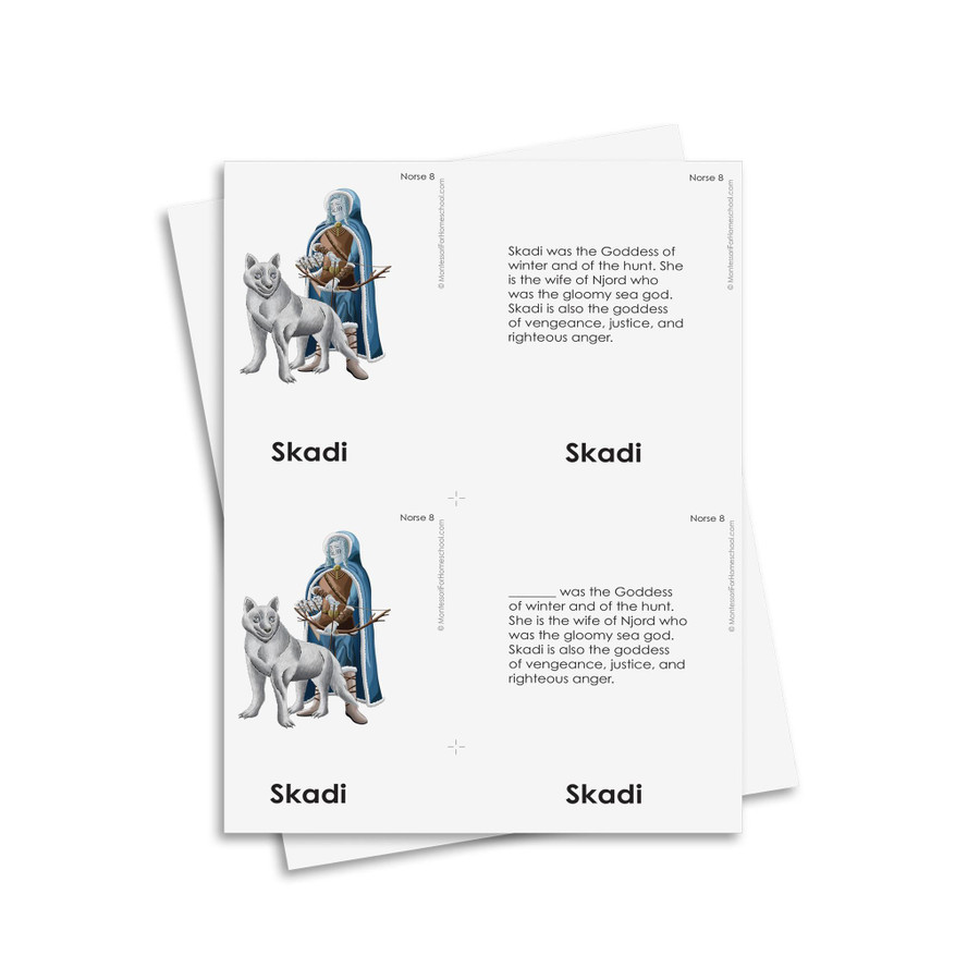 Gods of Ancient Civilizations: Norse - Digital Printable
