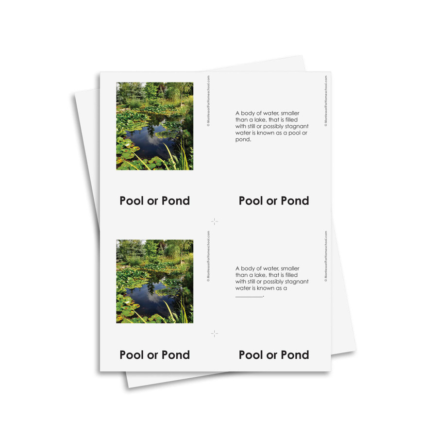Geography Nomenclature Set 9  - Digital Printable
