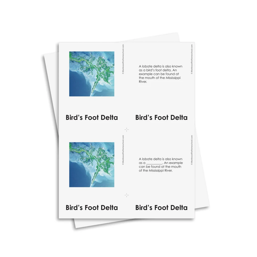 Geography Nomenclature Set 10  - Digital Printable