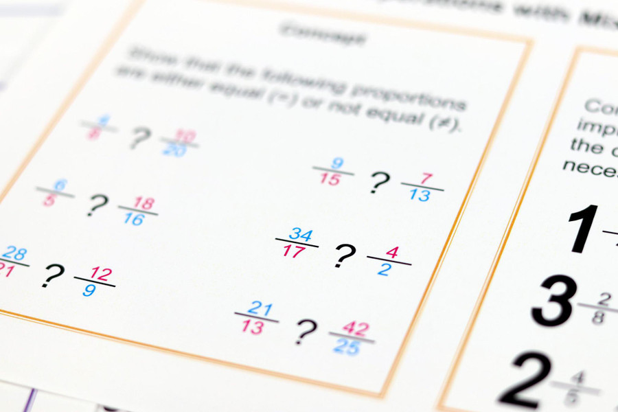 Working with Advanced Fractions - Digital Printable