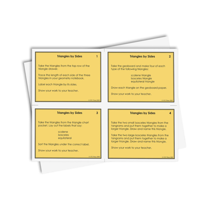 1st Level Geometry Task Cards - Digital Printable