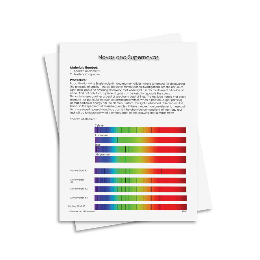 Physics: Light - Digital Printable