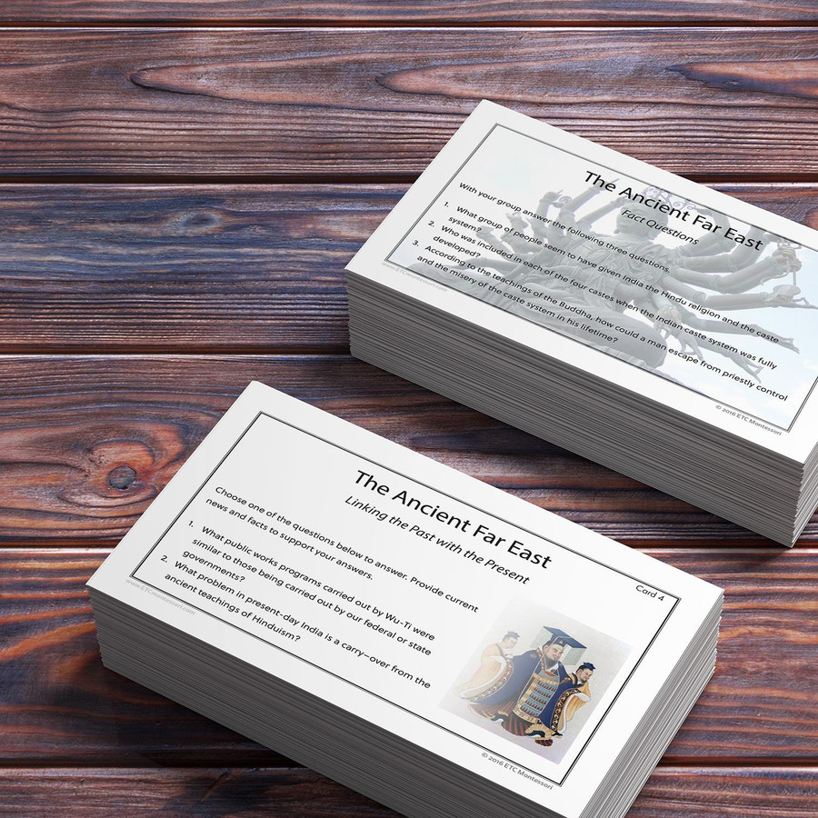 Ancient Civilizations Research Cards - Digital Printable