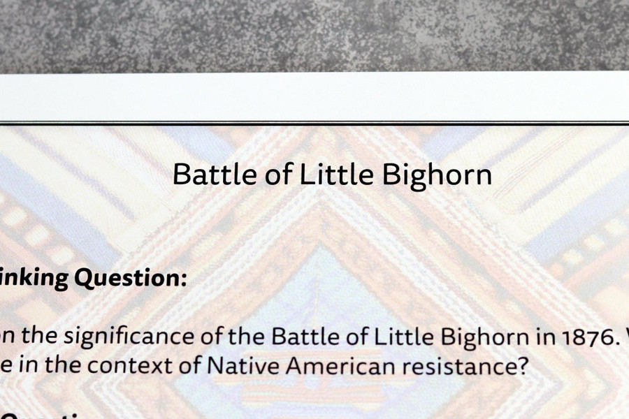 Native American History Research Questions - Digital Printable