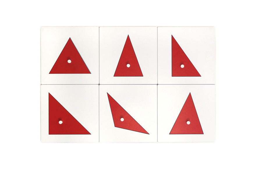 Geometry Cabinet Insets: Red & White