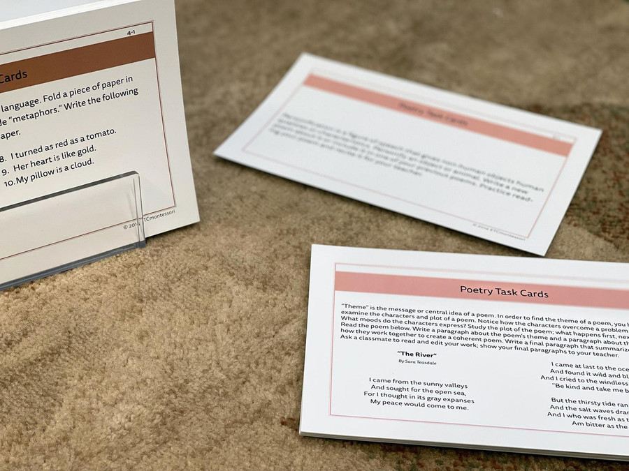 Teaching Poetry Level 9-12 - Digital Printable