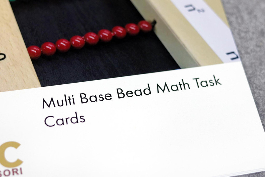 Multi-Base Math Task Cards - Digital Printable