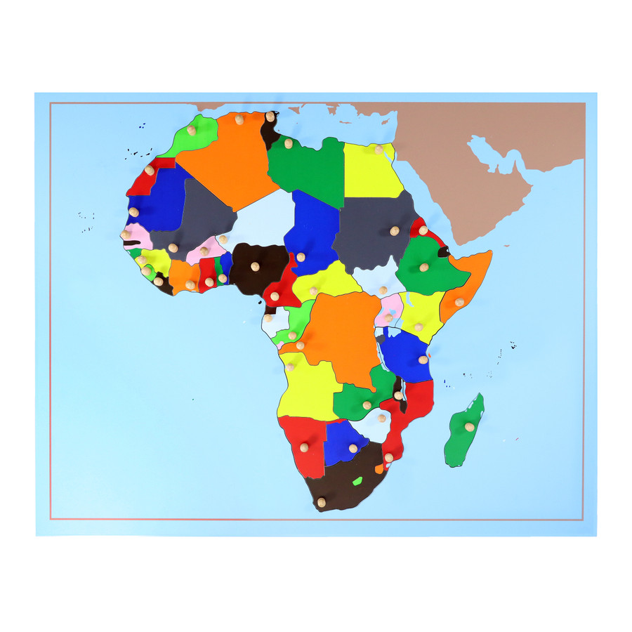 Africa Puzzle Map