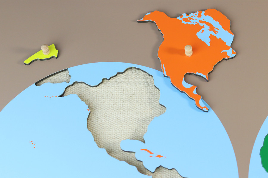 World Puzzle Map