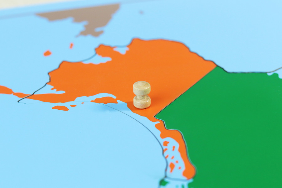North America Puzzle Map