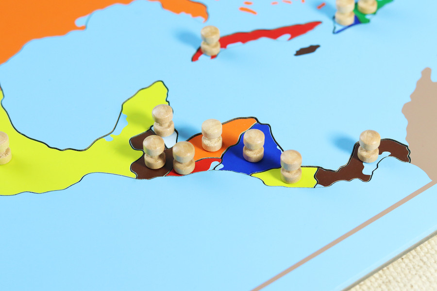 North America Puzzle Map