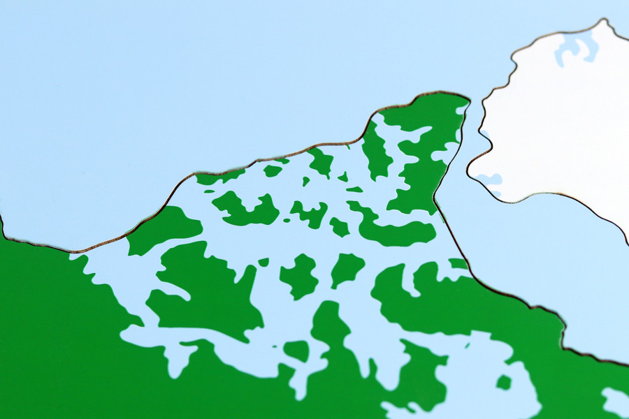 North America Puzzle Map