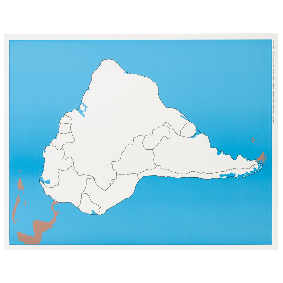 Control Chart of South America: Unlabeled
