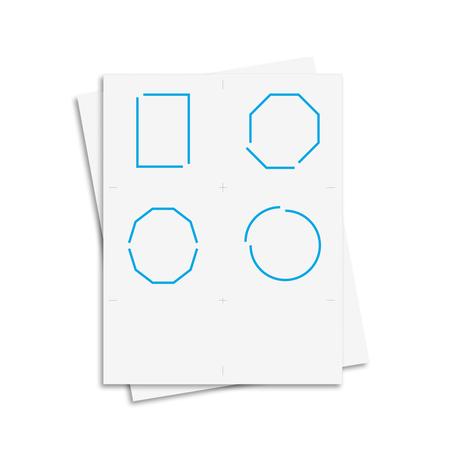 Open and Closed Figures - Digital Printable