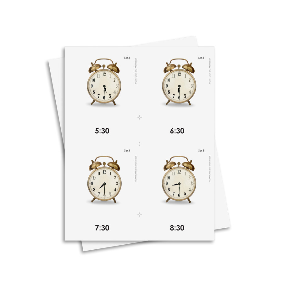 Telling Time Level 3-6 - Digital Printable