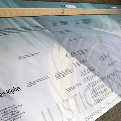 Timeline of Peace and Human Rights - Digital Printable