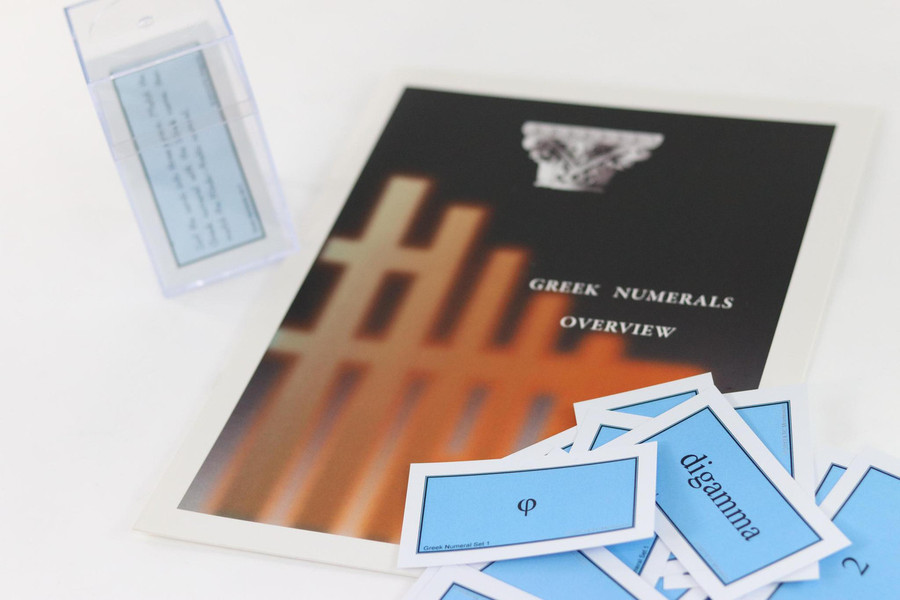 Greek Numeral Overview - Digital Printable
