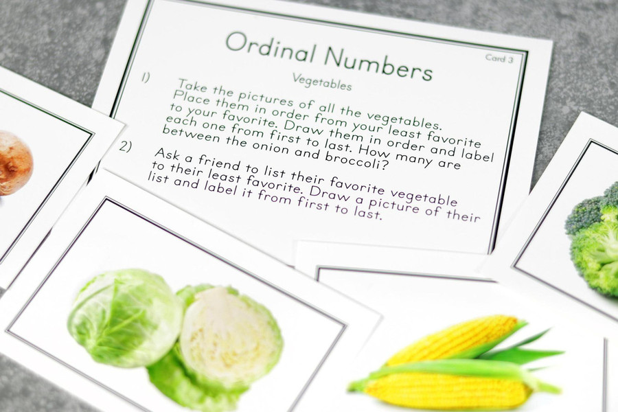 K-1 Math Concepts - color pictures by which to build and complete the task cards
