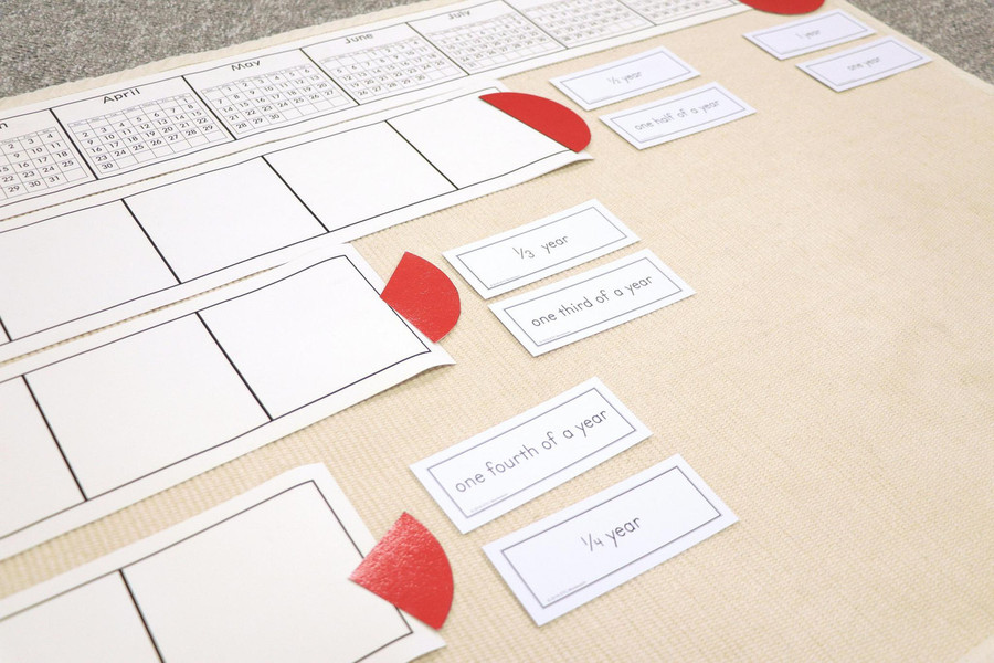 Calendar Work Level 6-9 - Digital Printable