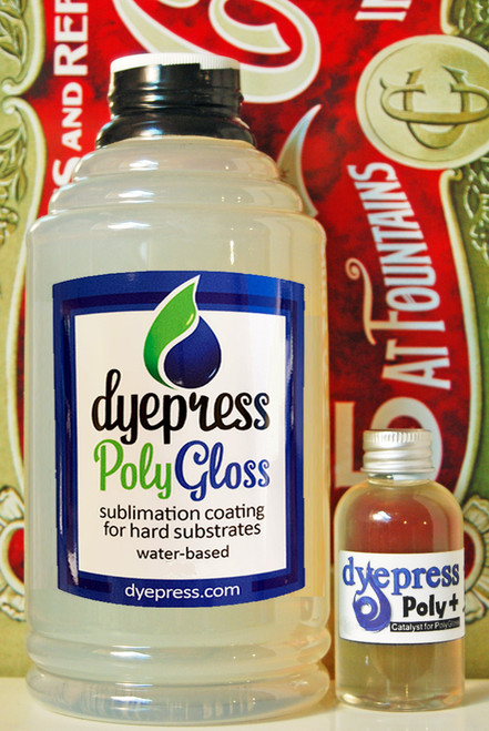 Dyepress Poly-t Plus 1 Gallon Poly Spray: Sublimation Coating for 100%  Cotton & Cotton Blends 