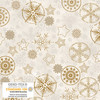 Stof Fabrics - Frosty Snowflake - 4590-125 (Continuous 5 yard cut)