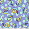 Wideback Fabric (108") - FreeSpirit Fabrics - Floral Reef by Tula Pink - QBTP021.Marine