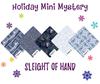 2026 Mini Puzzle Mystery - Table Runner - CUT FROM THE BOLT