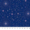 CLEARANCE - FIGO Fabrics - Ring Toss by Emily Taylor - Blue Firework - 90156-49