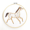 Dapple Pony Embroidery Sampler by Gingiber