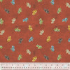 Windham Fabrics - Age of Dinosaurs by Katherine Quinn - 53557D-4 - Rust