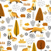 CLEARANCE Ink and Arrow - TeePee Trail by Kate Ward Thacker - 29782-Z - Foxes