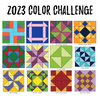 2023 Cotton Cuts Color Challenge Cards - Complete Set