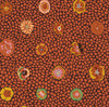 CLEARANCE - Free Spirit Fabrics - Sophie Fabric A - Kaffe Fassett Collective - GP059.BROWN