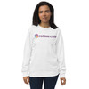 Cotton Cuts - White - Unisex Organic Sweatshirt