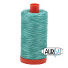 Aurifil Mako 50wt 1422yd 4662 Spotted Greens - Large Spool