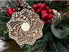 Laser Engraved Rosa Logo Ornament