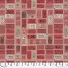 Free Spirit Fabrics - Red Palette by Tim Holtz - PWTH222.RED - Red Tickets