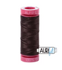 Aurifil Mako 12wt 55yd - 5024 - Dark Brown