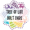 TREE OF LIFE  - Puzzle Mystery Quilt Bolt Ends and Die Cuts - Mystery Grab Bag (13.0 - 15.5 oz)