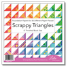 London Calling Foundation Pad | 6" Scrappy Triangles - Leila Gardunia Designs