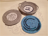 DIY Cotton Cord Mug Rug & Bowl