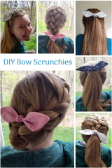 Learn a New Skill - Scrap Bag Bow Scrunchies