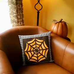 Reverse Appliqué Halloween Pillow