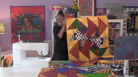 Making a Kwanzaa Quilt