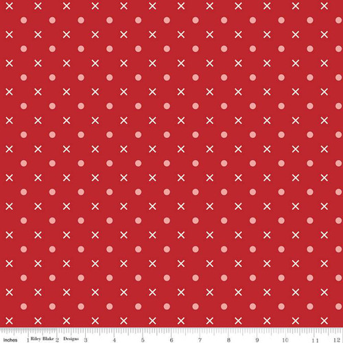 Wideback Fabric (108") - Riley Blake Designs - Bee Dots by Lori Holt - WB14183 - School