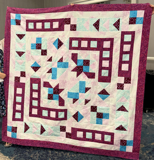 Puzzle Mystery Quilt - Savannah 2026 Retreat - Savannah (Expressions Batiks by Riley Blake) - DIE CUT KIT