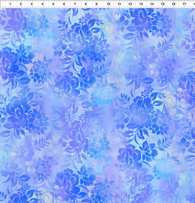 REMNANT: 24" PIECE In The Beginning Fabrics - Garden of Dreams by Jason Yenter - 2-YR-2