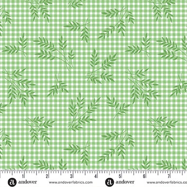 REMNANT: 31" PIECE Andover Fabrics - Plain and Simple - A001-G